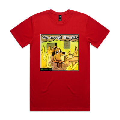 men's - we accept the risk Thumbnail